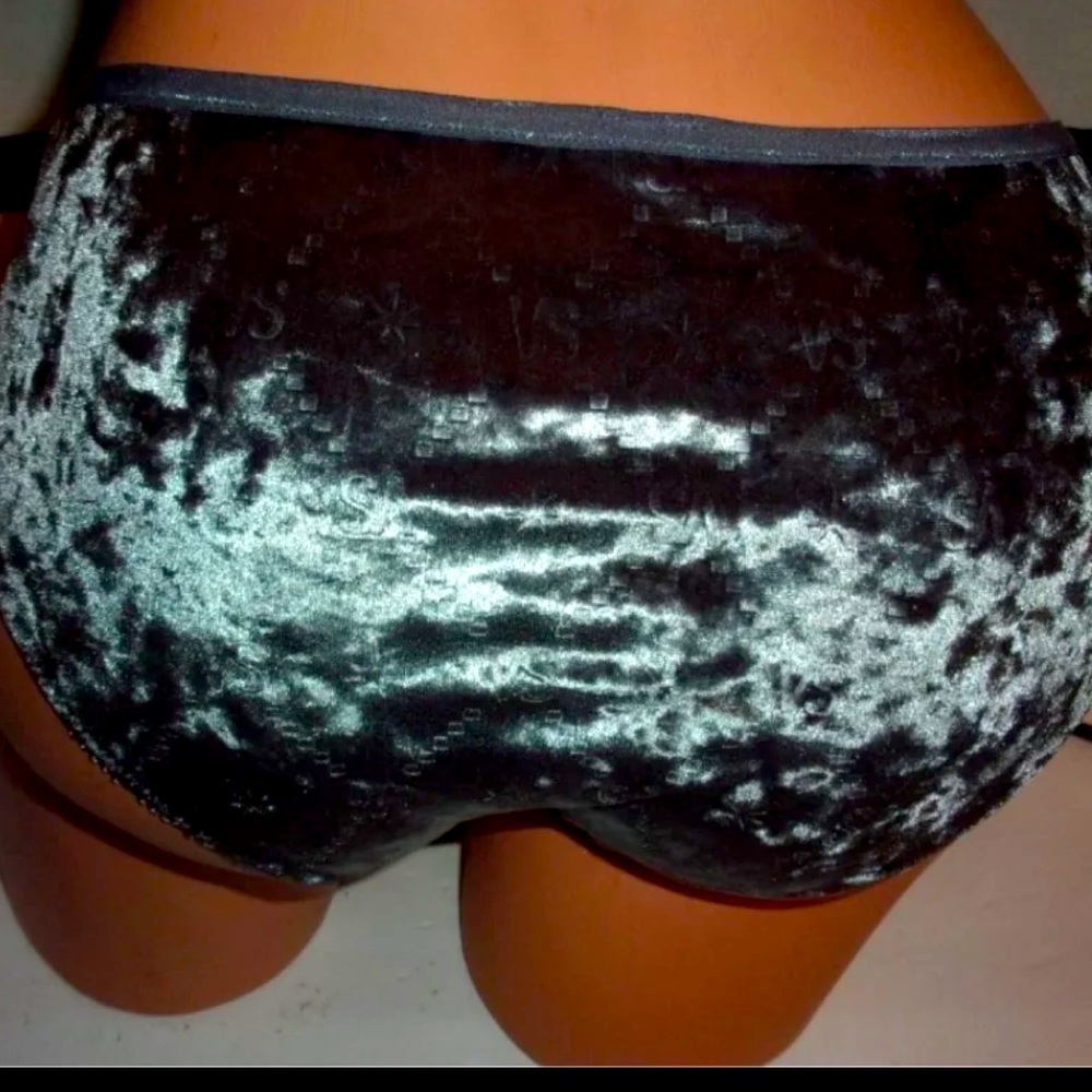 Victoria’s Secret shiny Velvety Hiphuggers bikini Panty M - Picture 1 of 3